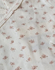 Lilette Cream\Pink Printed Wrapover Footie Set