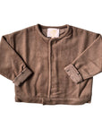 Little Tempest Beige Boys Wool Jacket