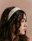Limited Edition Floral Embroidered Headband