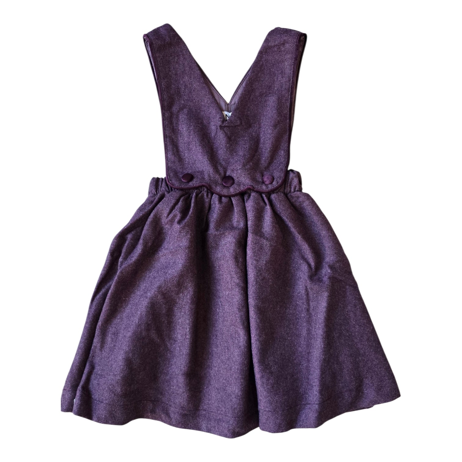Noma Velvet Trim Scallop Detail Jumper