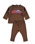 Loud Brown Mountain 2pc Set