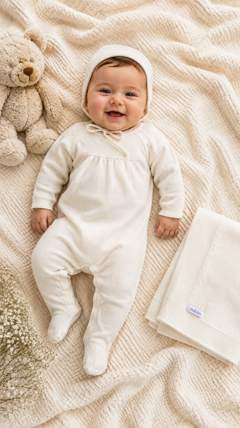 Oubon Ivory Wool Set