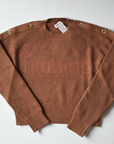 Twinset Camel Crewneck Sweater