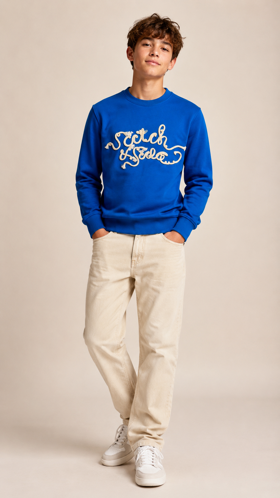 Scotch And Soda Royal Rope Sweatshirt