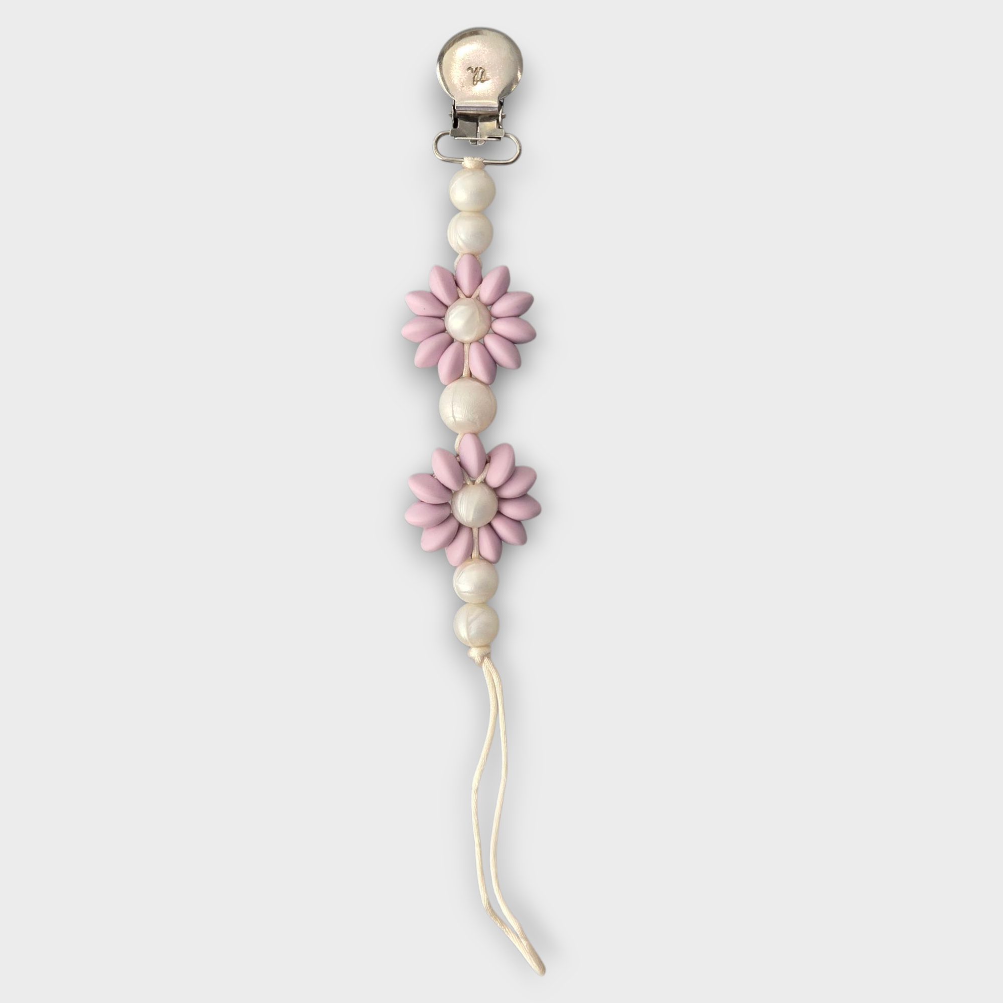 Three Hearts Pacifier Clip – flamingobabychild