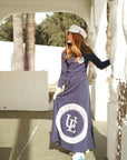 Urban Edge Teen Navy Logo Skirt