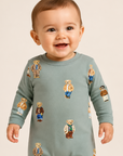 Crew Kids Jade Teddy Patter Pajama Footie