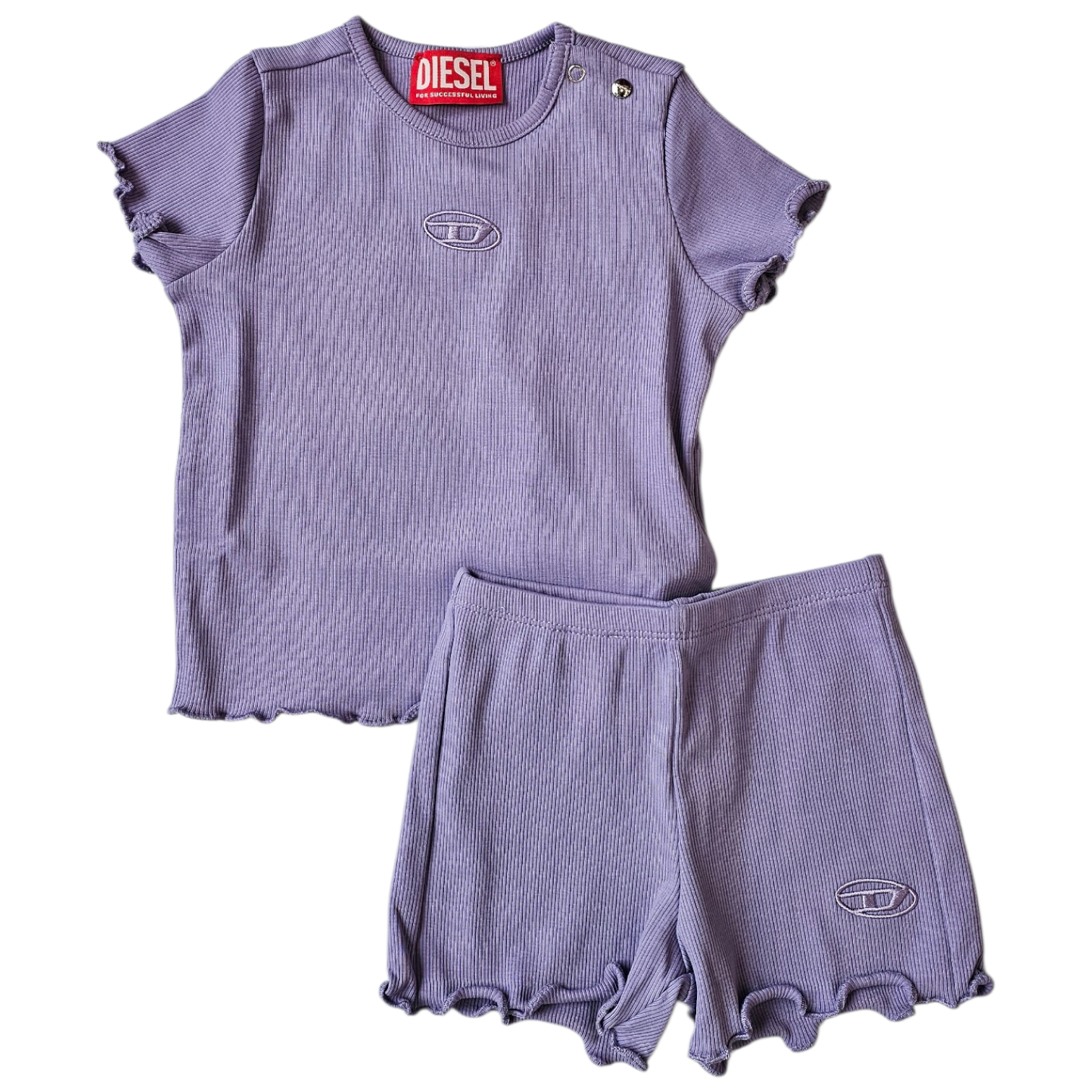 Diesel Purple Short Set