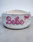 Flamingo Rose Bebe Shower Basket