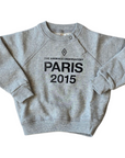 The Animal Observatory Grey Toddler Paris Sweatshirt