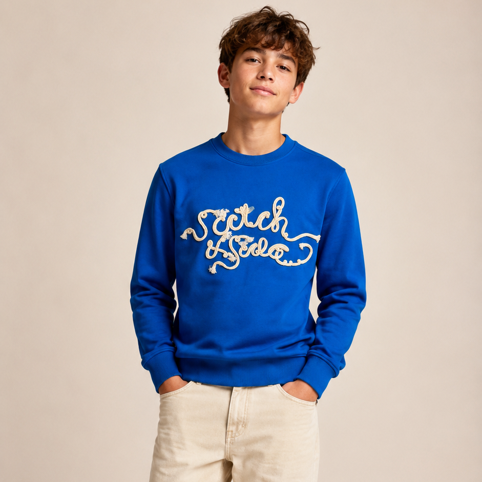 Scotch And Soda Royal Rope Sweatshirt