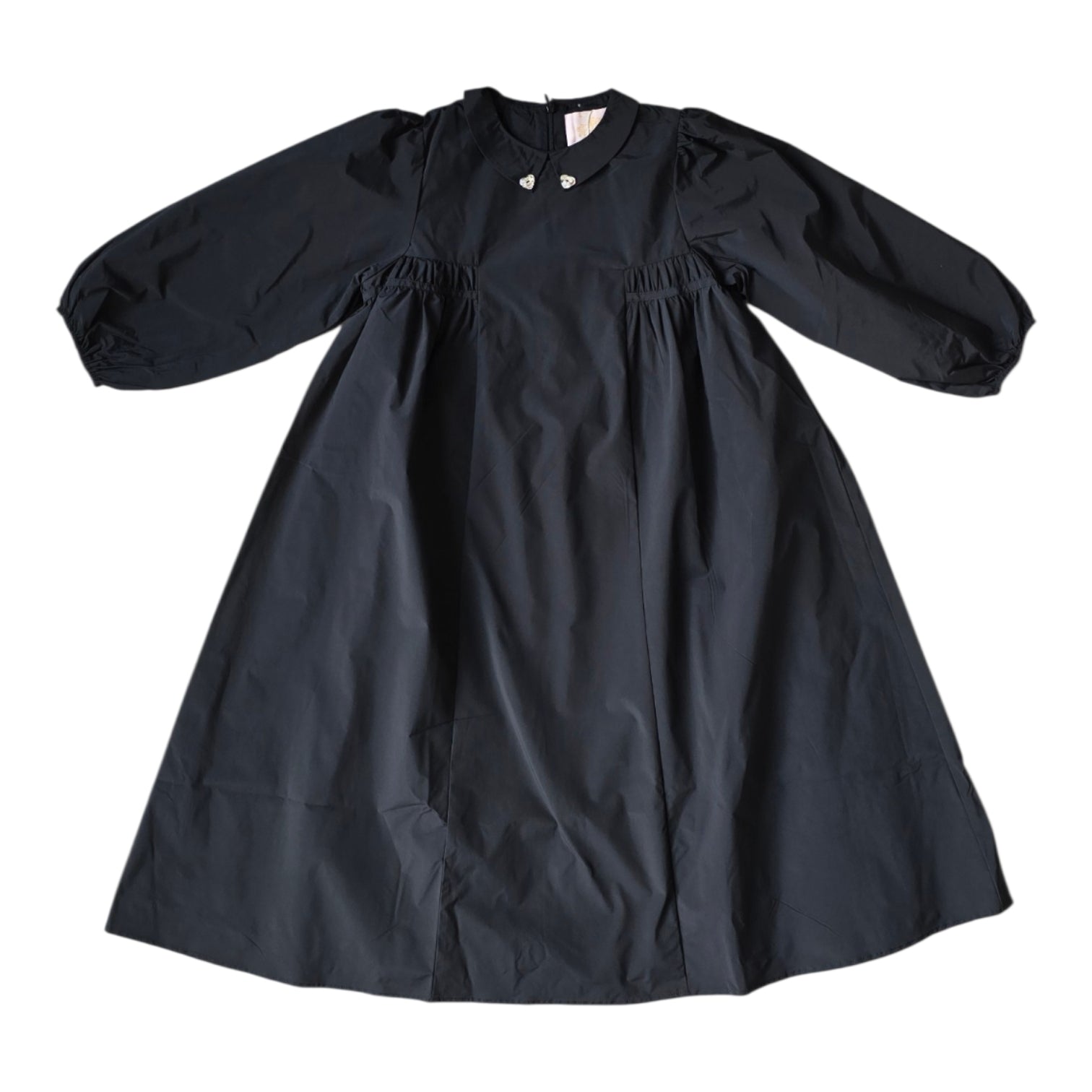 Little Tempest Girls Taffeta Party Dress With Collar