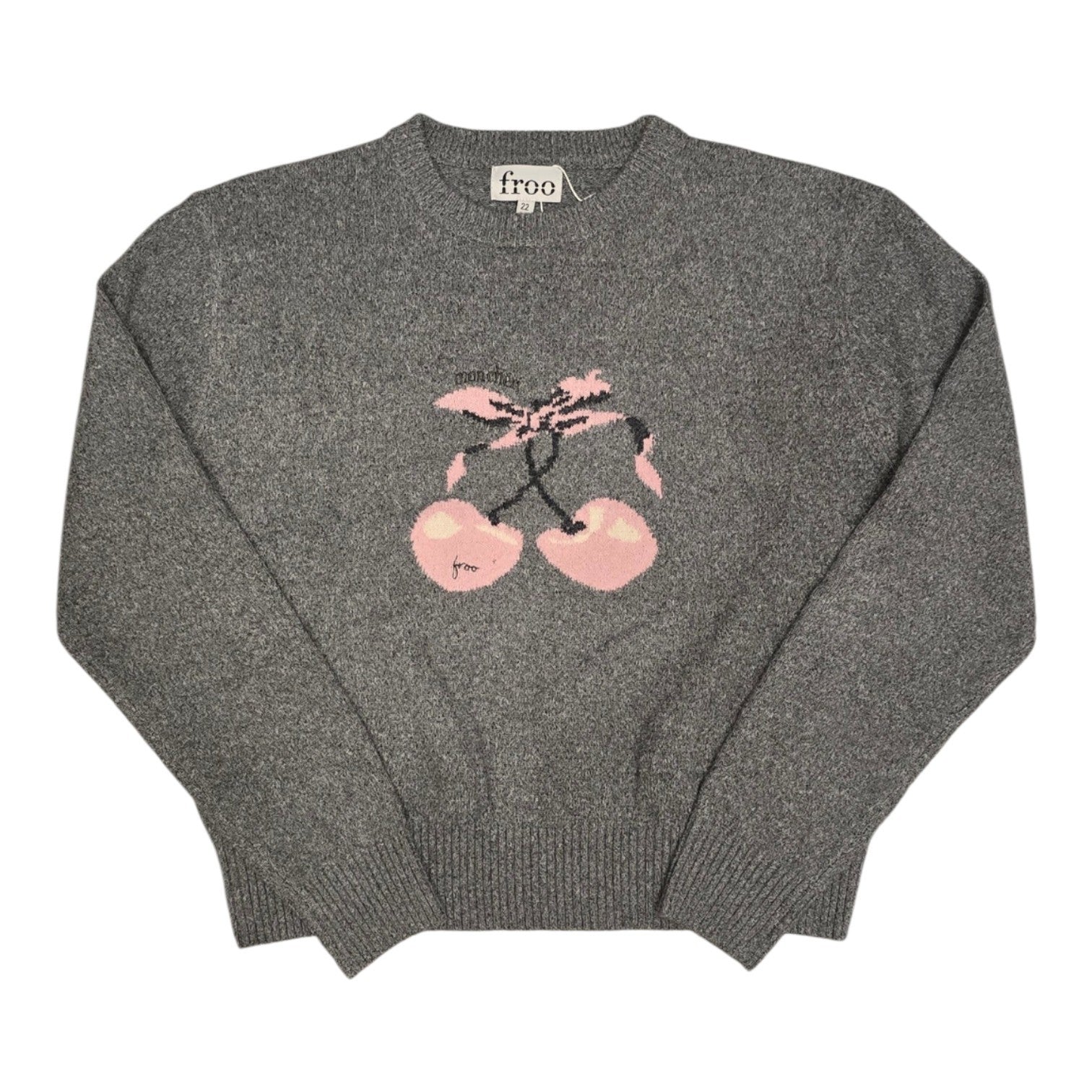 Froo Style Grey Mon Cheri Sweatshirt