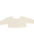 Lilette Pointelle Emblem Cardigan Set