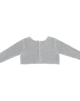 Lilette Pointelle Emblem Cardigan Set