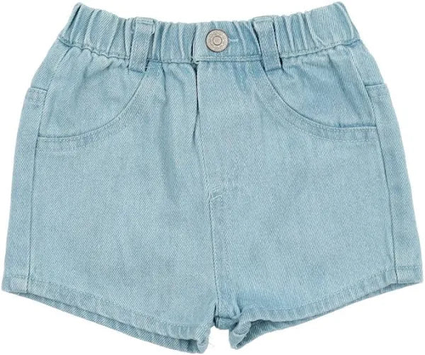 Lil Legs Denim Shorts - Light Wash Lil Legs Denim Shorts - Light Wash