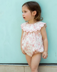 Noma Coral Toile Print Romper