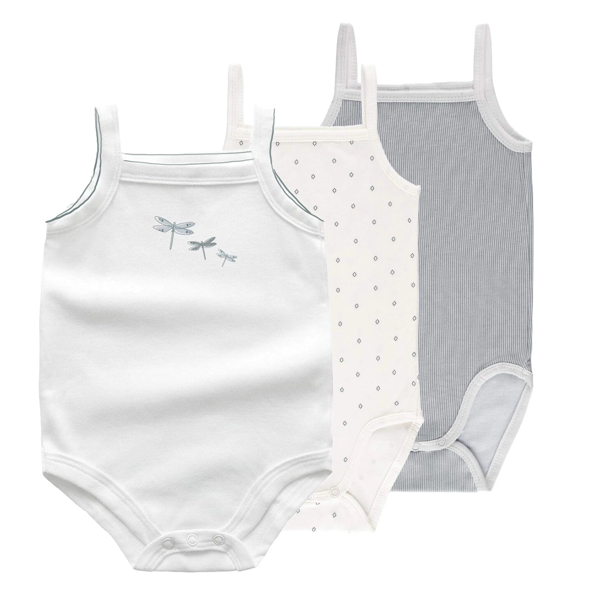 Ely&#39;s And Co 3 Pack Dragonfly Undershirts