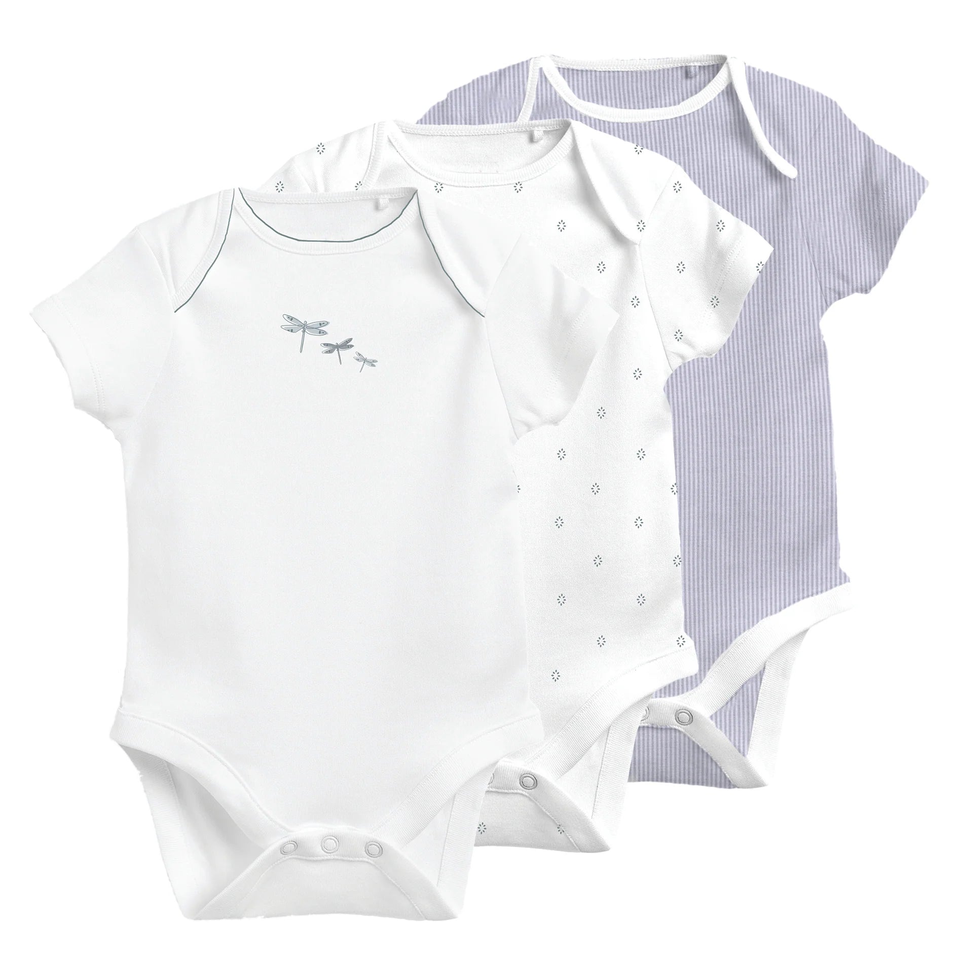 Ely&#39;s And Co 3 Pack Dragonfly Undershirts